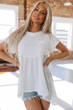 Adrian Hollow Knit Tunic