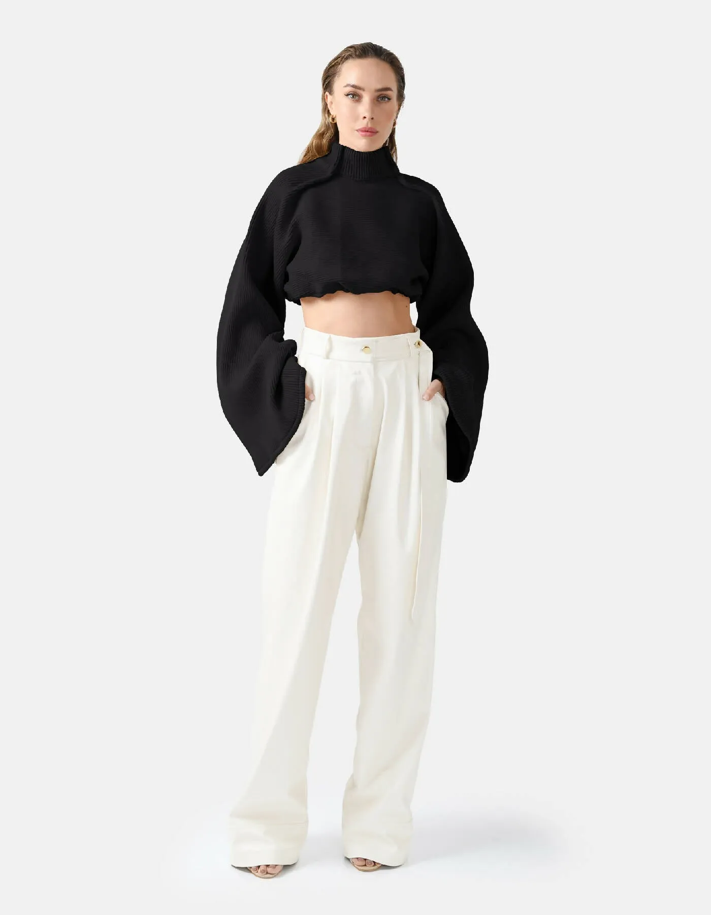 Amanita Oversized Crop Sweater