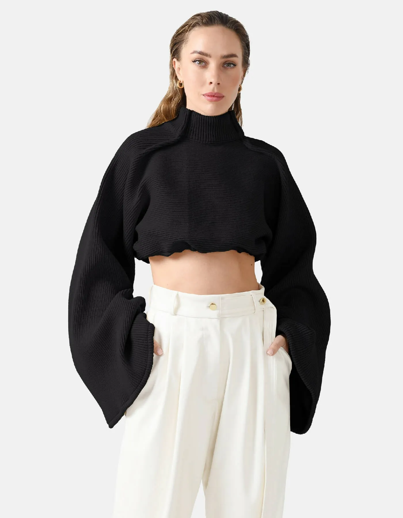Amanita Oversized Crop Sweater