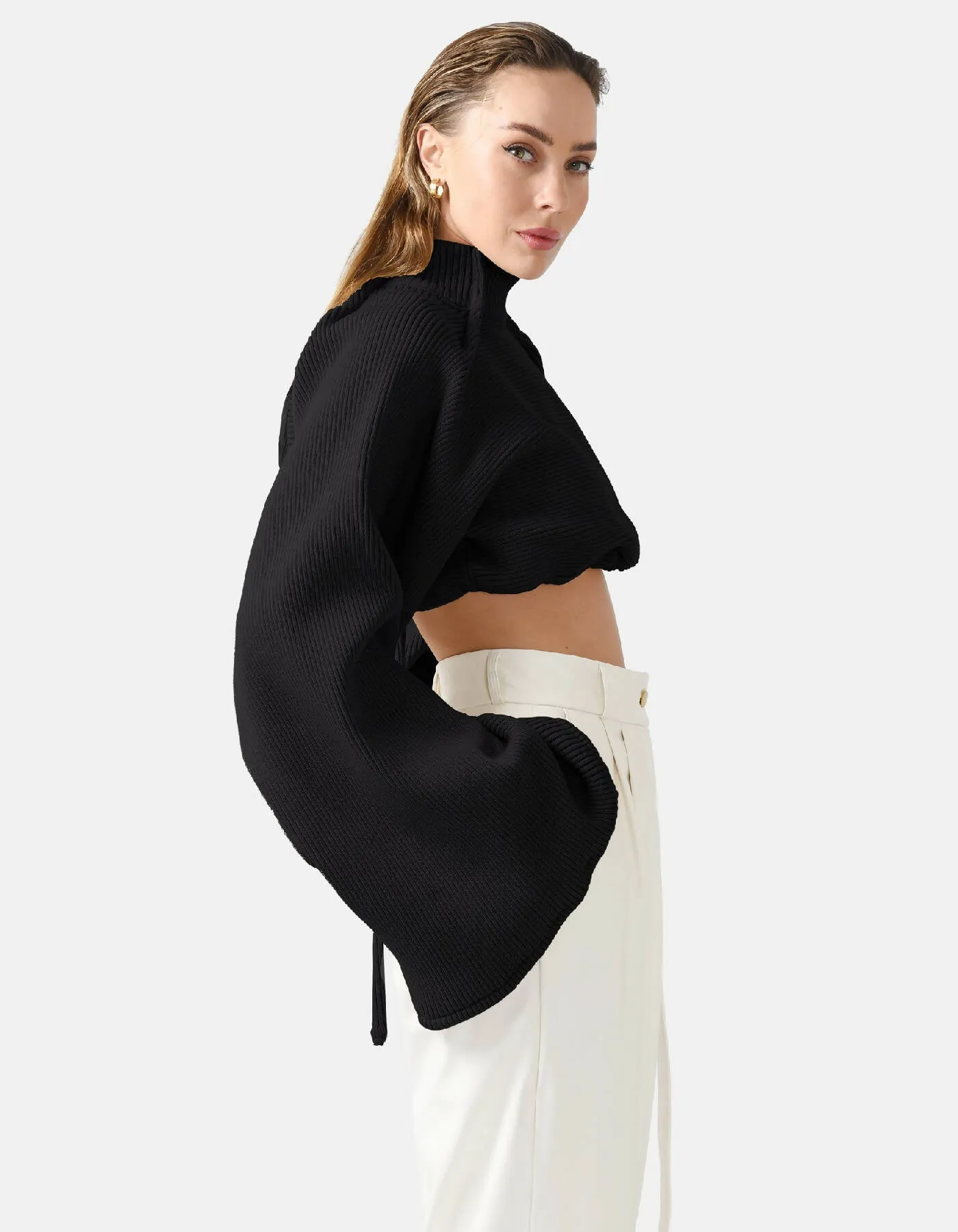 Amanita Oversized Crop Sweater