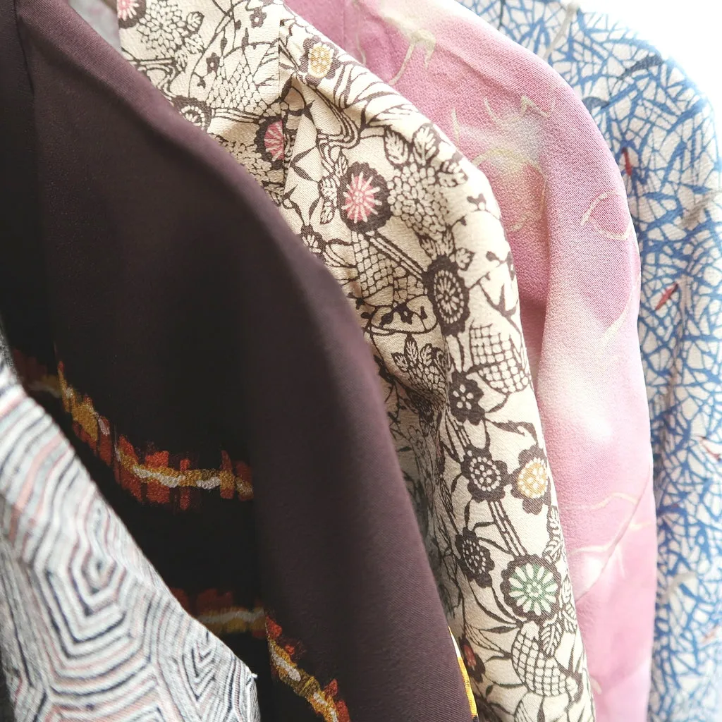 Bundle 15pcs Silk Haori Jacket Wholesale Bulk Free Shipping #407