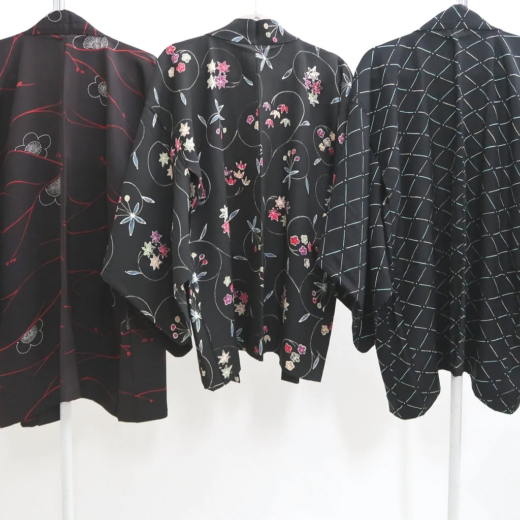 Bundle 15pcs Silk Haori Jacket Wholesale Bulk Free Shipping #417