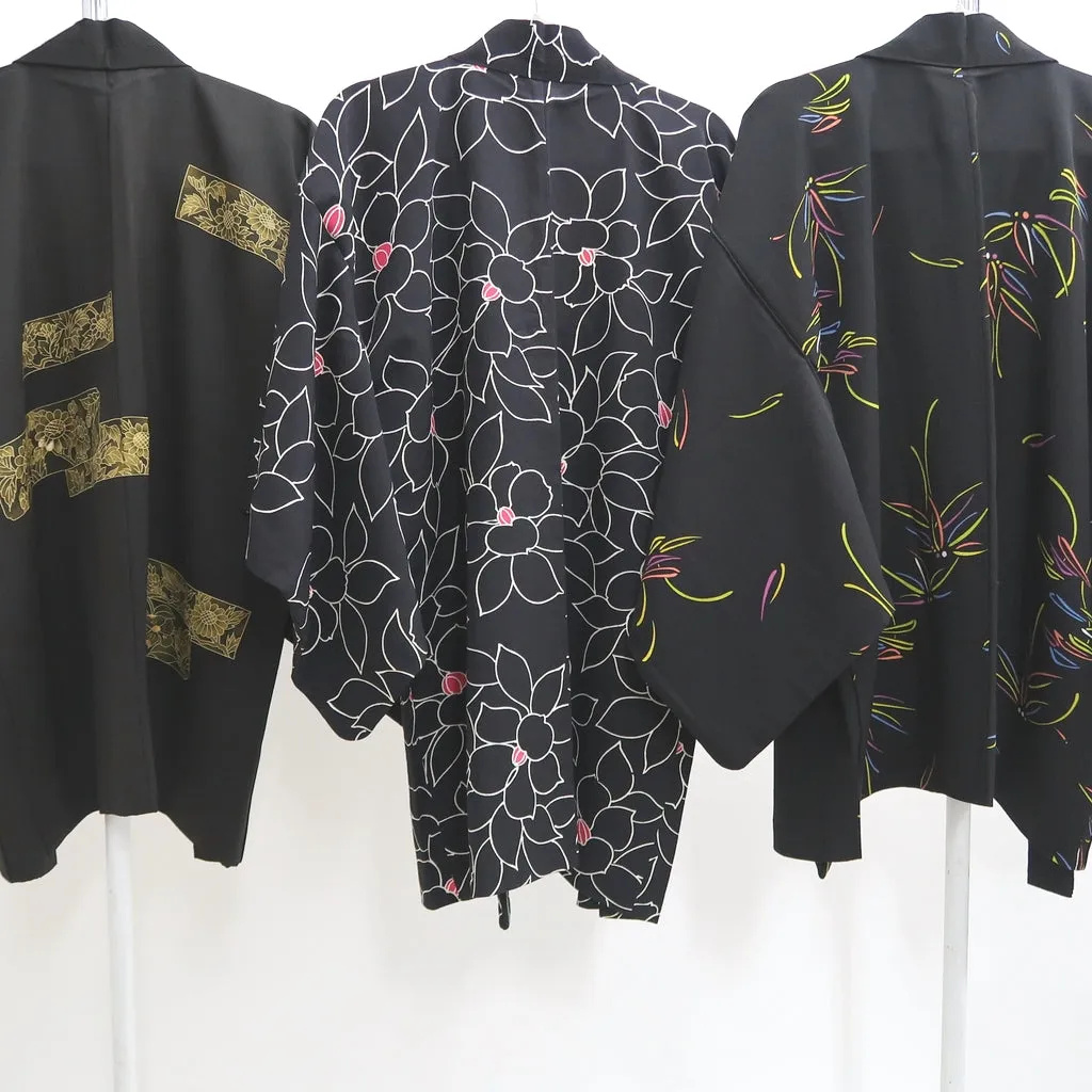 Bundle 15pcs Silk Haori Jacket Wholesale Bulk Free Shipping #417