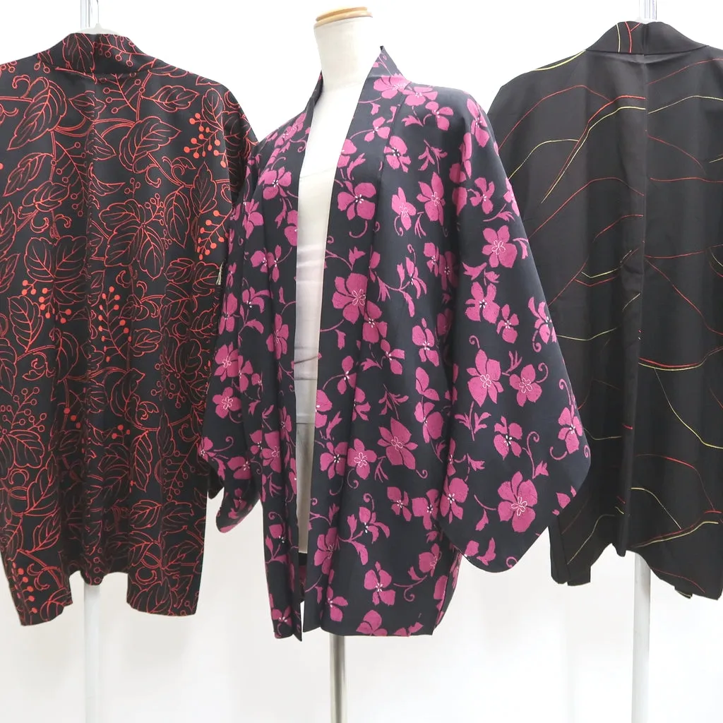 Bundle 15pcs Silk Haori Jacket Wholesale Bulk Free Shipping #417