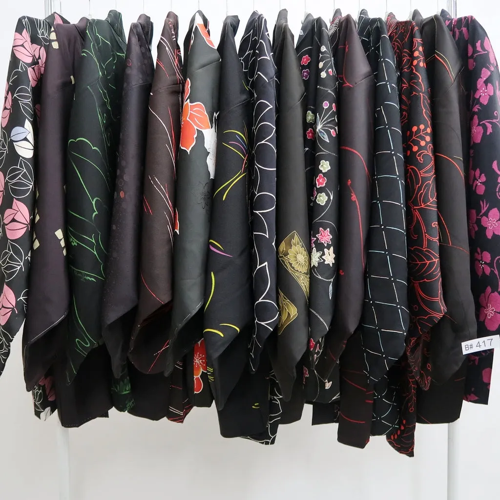 Bundle 15pcs Silk Haori Jacket Wholesale Bulk Free Shipping #417