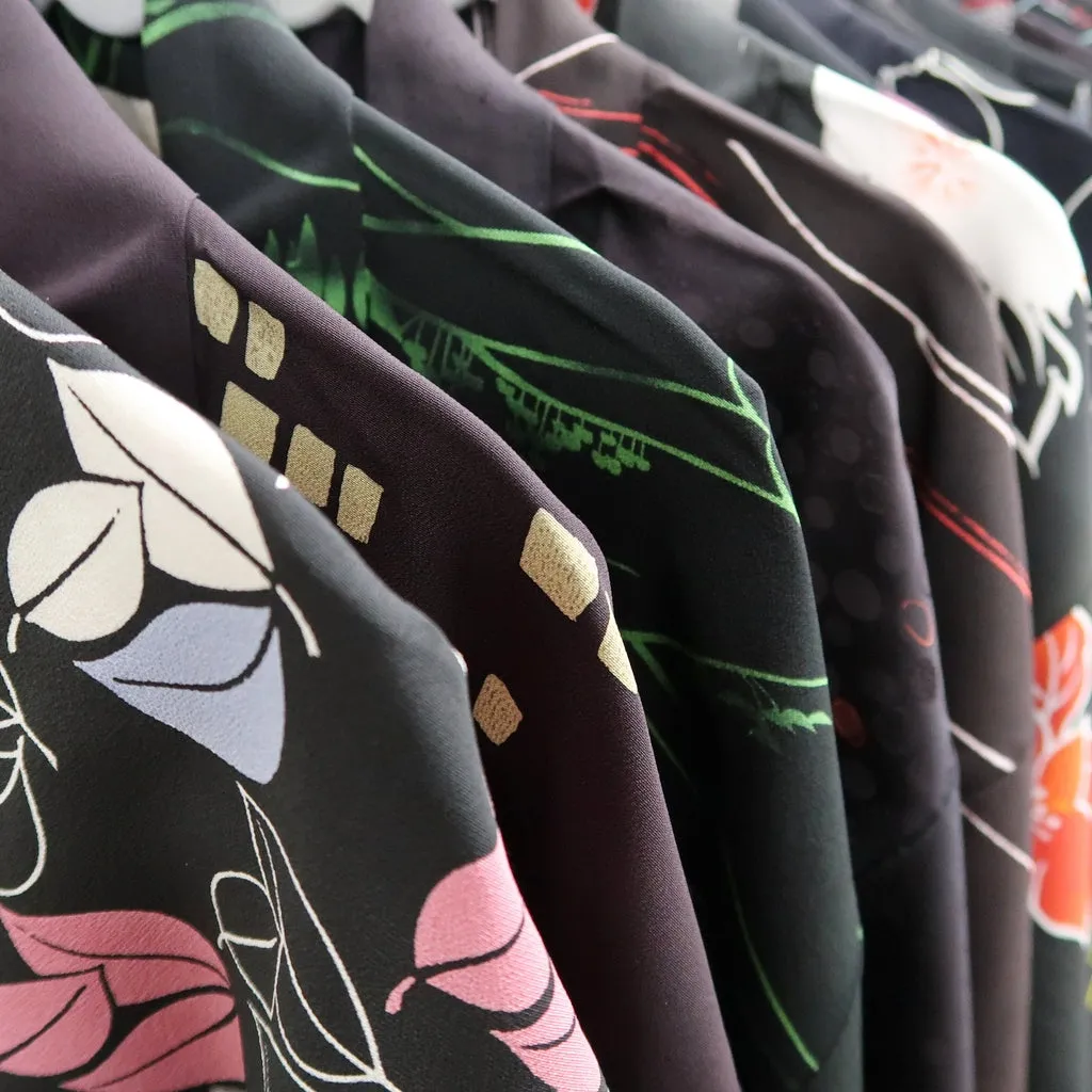 Bundle 15pcs Silk Haori Jacket Wholesale Bulk Free Shipping #417