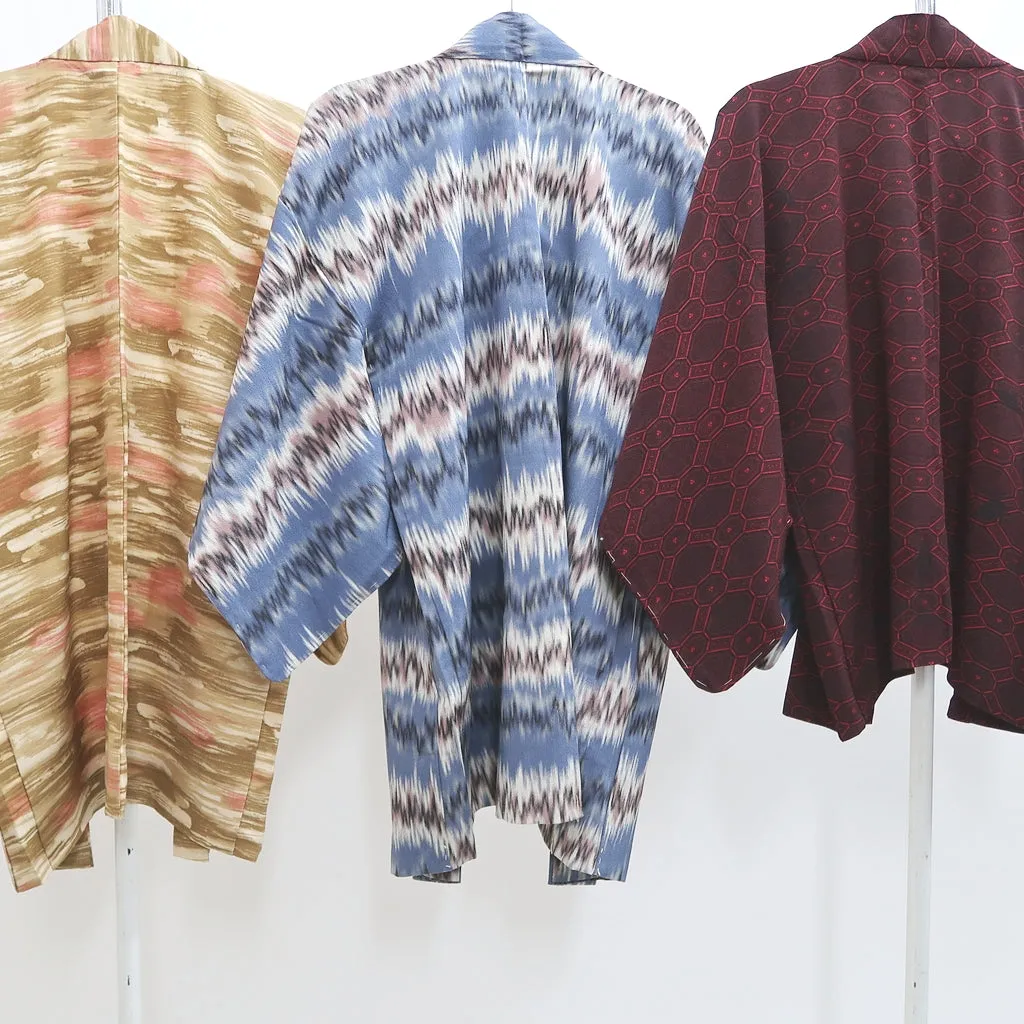 Bundle 15pcs Silk Haori Jacket Wholesale Bulk Free Shipping #498