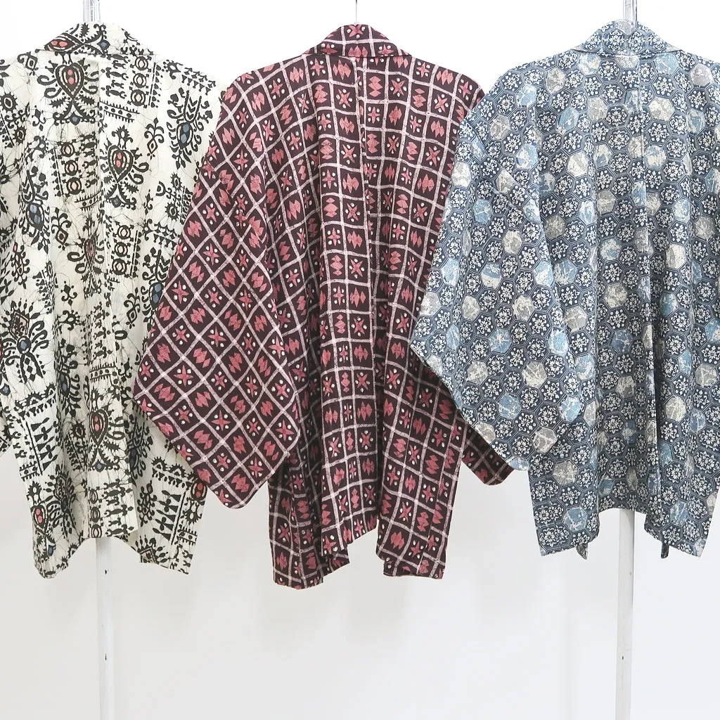 Bundle 15pcs Silk Haori Jacket Wholesale Bulk Free Shipping #498