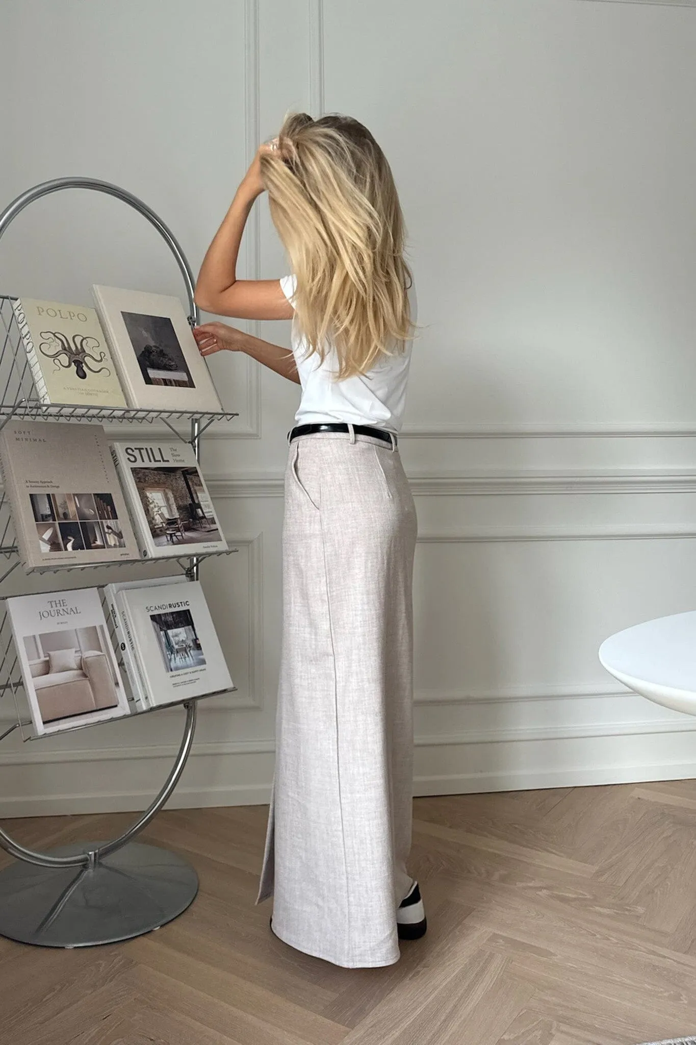 BYIC - Celinaic Long Skirt - beige Beige