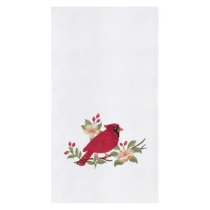 Cardinal Blossom Kitchen Towel