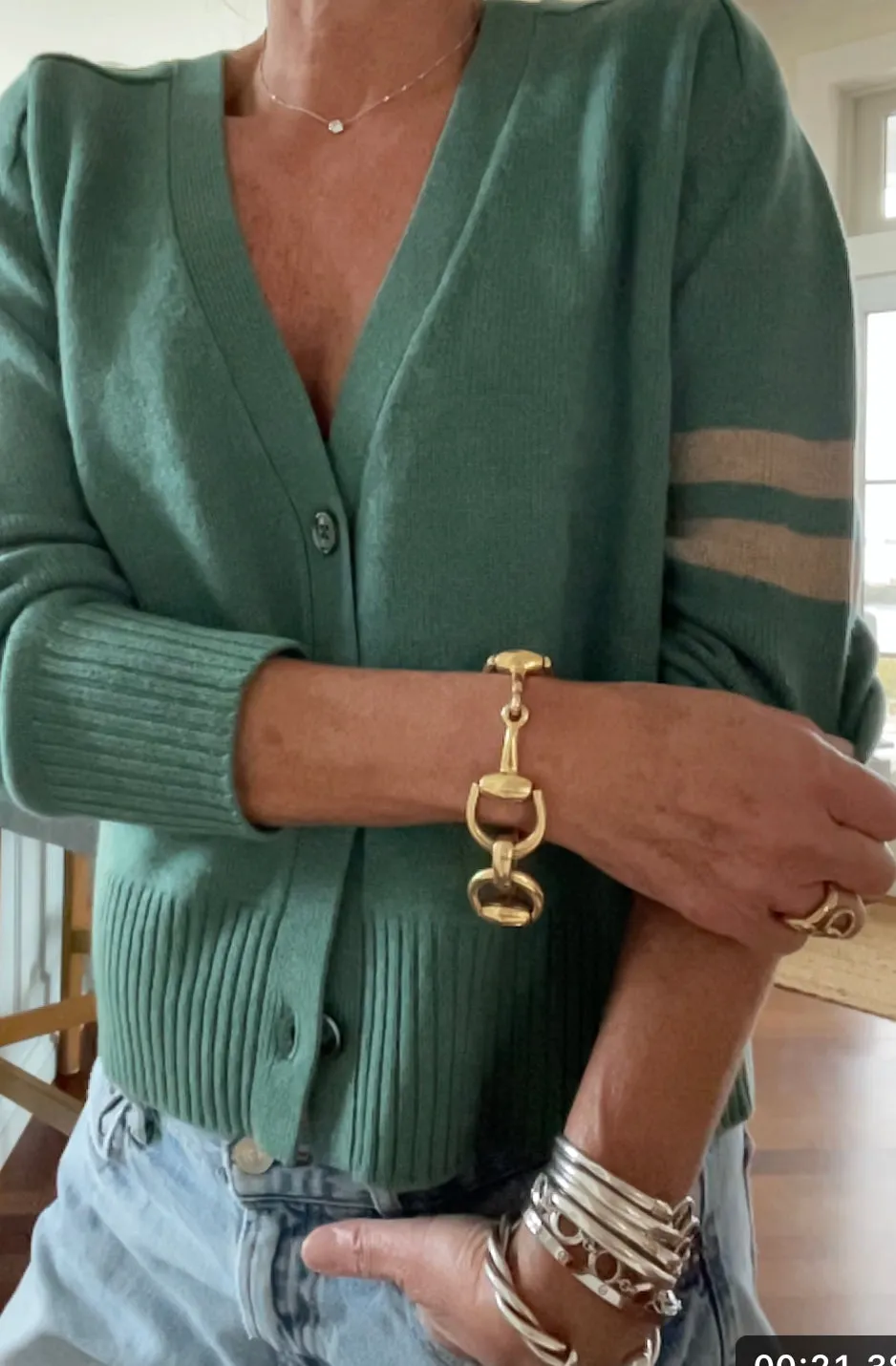 Cashmere Ski Cardigan
