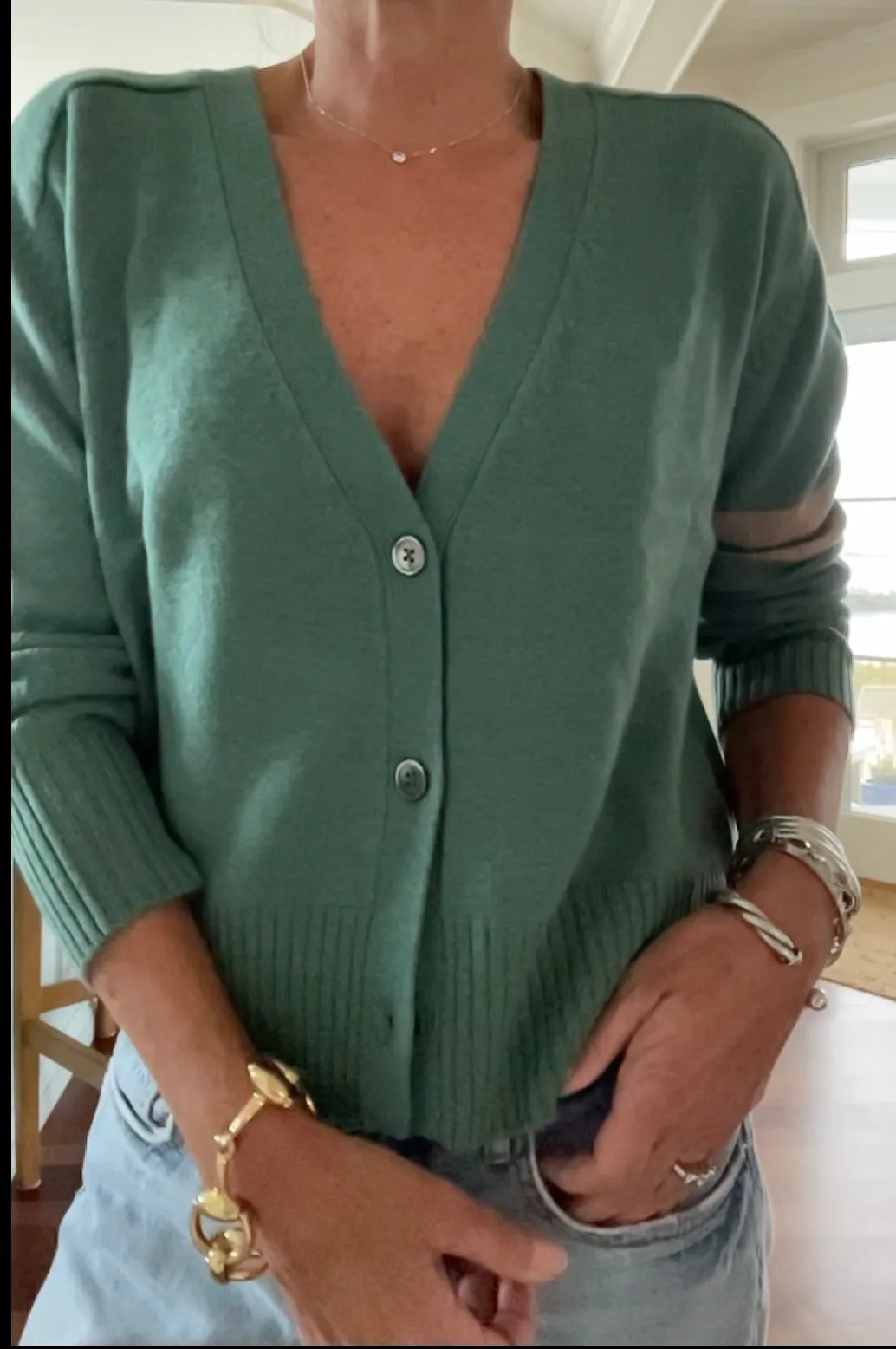 Cashmere Ski Cardigan
