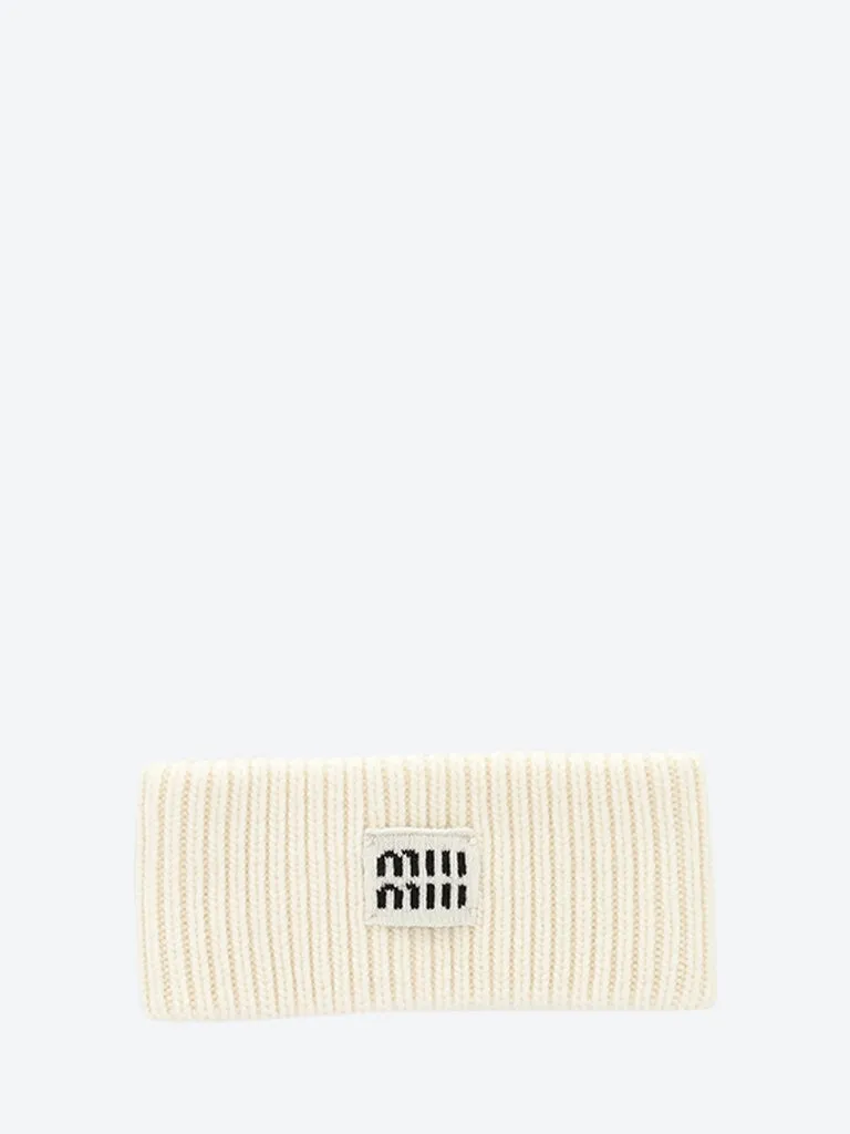Cashmere wool hair-band