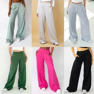 Chic Flare Wide-Leg Pants for Women & Youth
