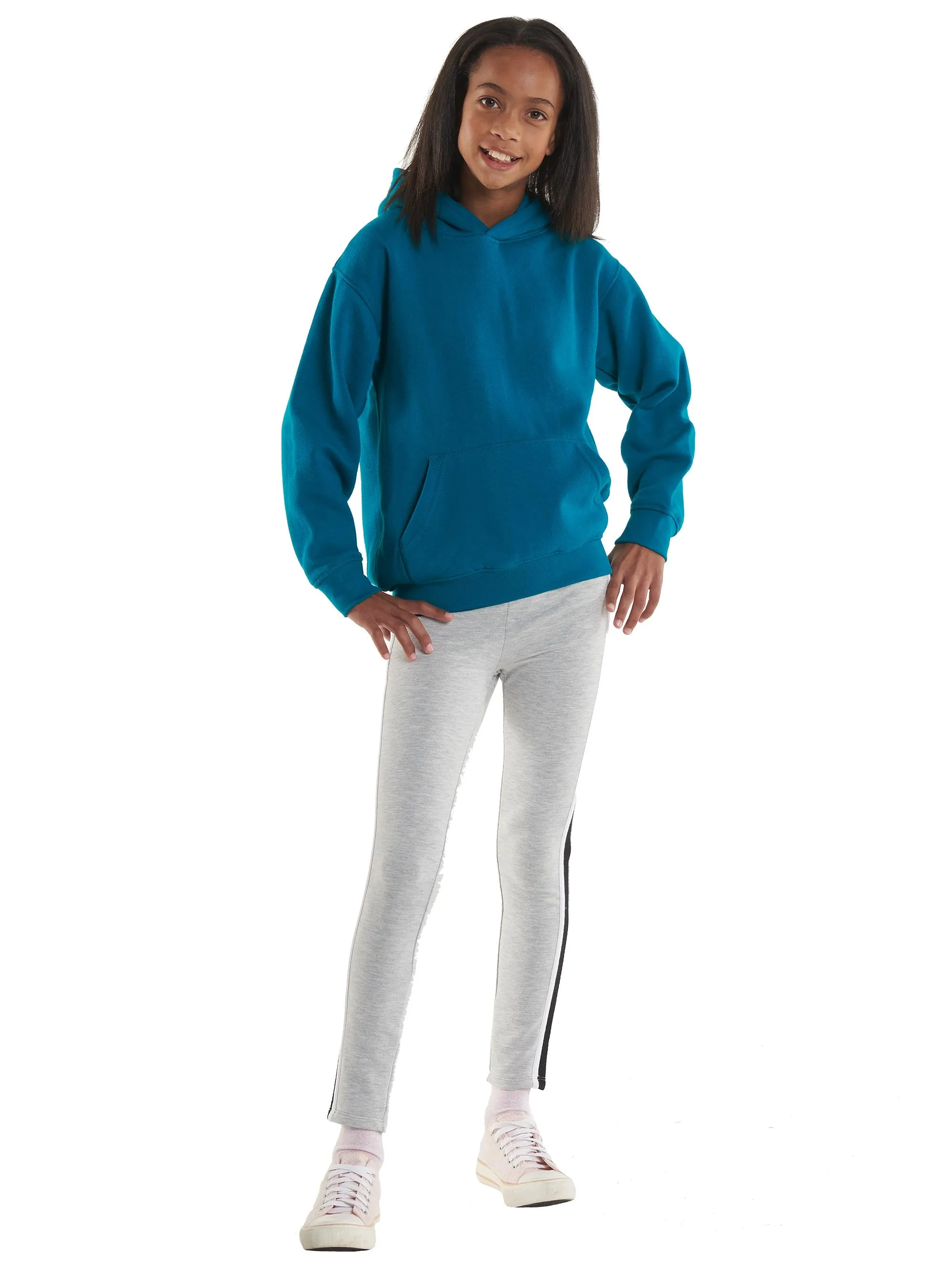 Childrens Classic Hooded Sweatshirt | White