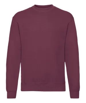 Classic 80/20 set-in sweatshirt | Burgundy