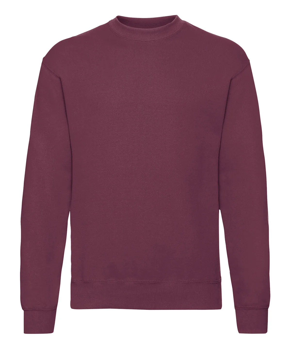 Classic 80/20 set-in sweatshirt | Burgundy