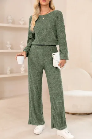 Cozy Retreat Ribbed Jumpsuit for Women