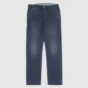 Double RL Chino Workpant Herringbone Indigo