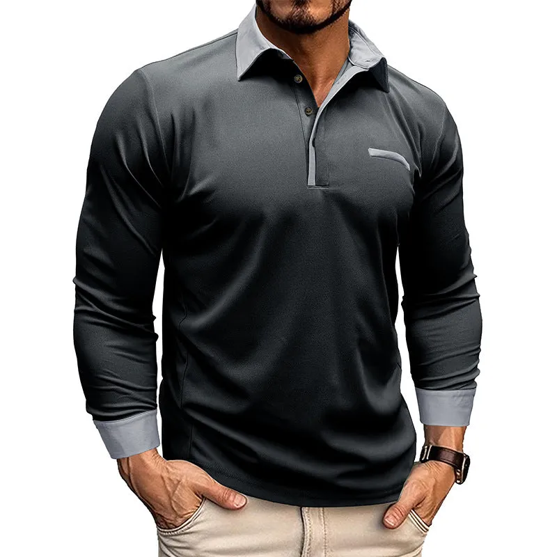 Fashion Henry Men's Business Long Sleeve