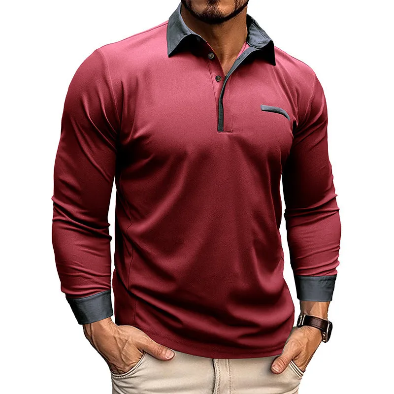 Fashion Henry Men's Business Long Sleeve