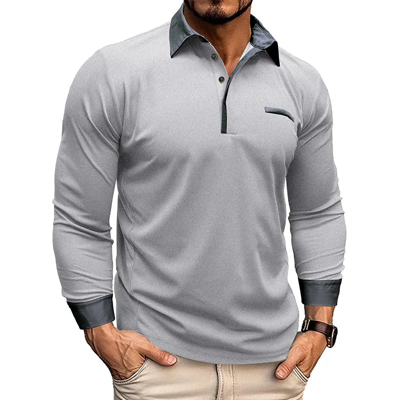 Fashion Henry Men's Business Long Sleeve