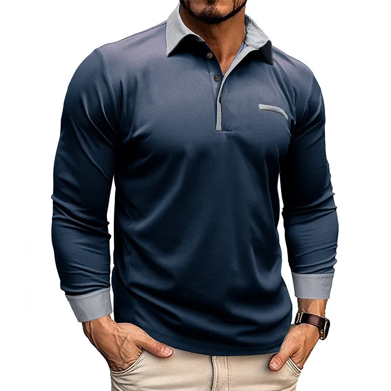 Fashion Henry Men's Business Long Sleeve