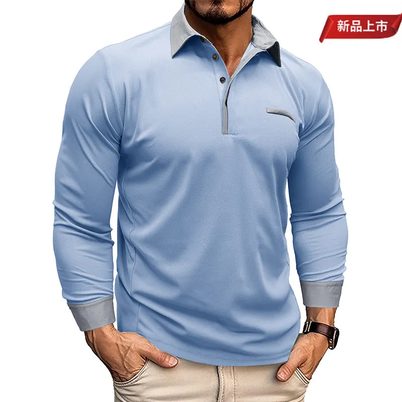 Fashion Henry Men's Business Long Sleeve