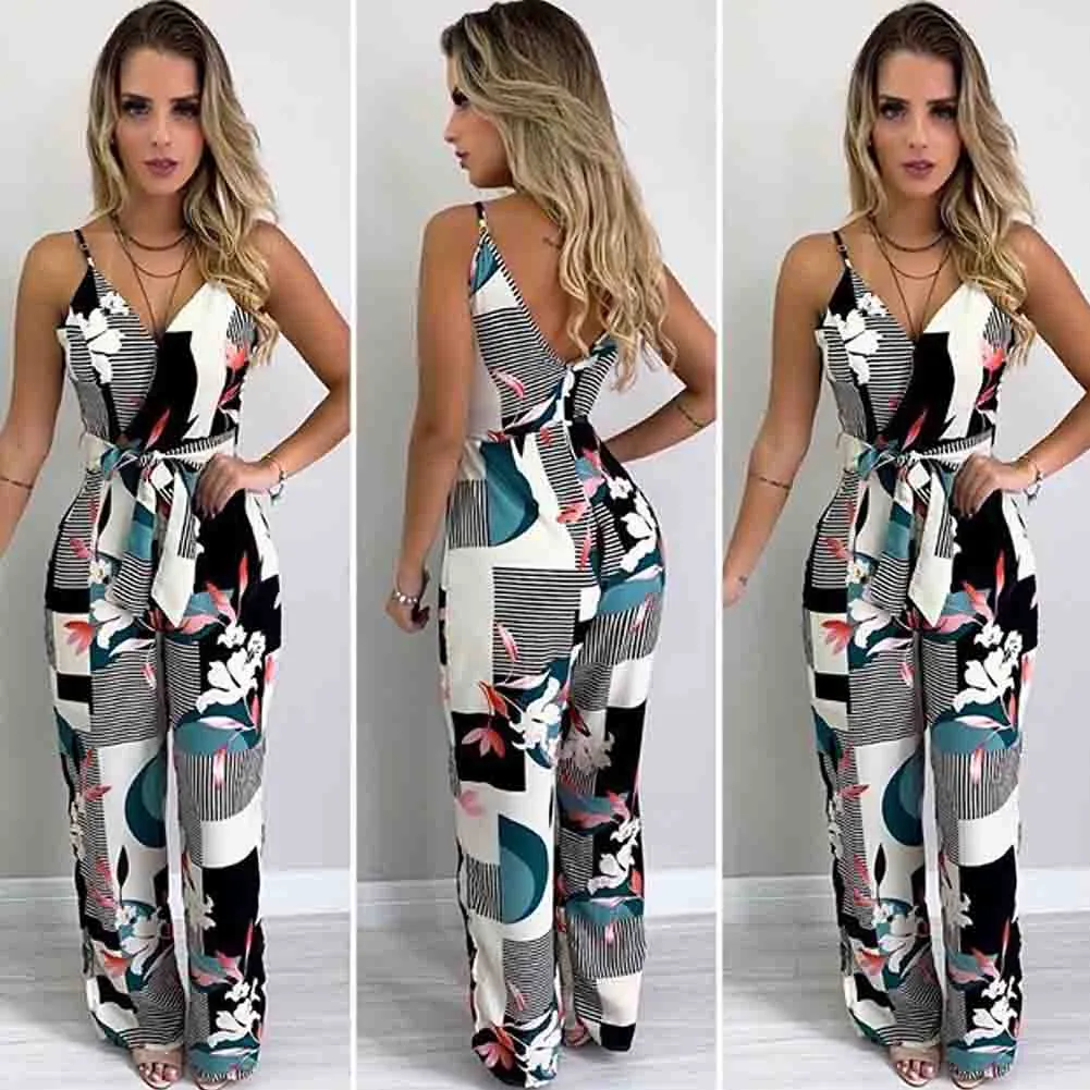 Fashion Women Romper Overalls Casual Jumpsuit