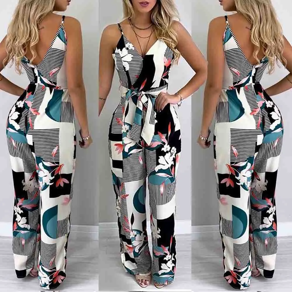 Fashion Women Romper Overalls Casual Jumpsuit