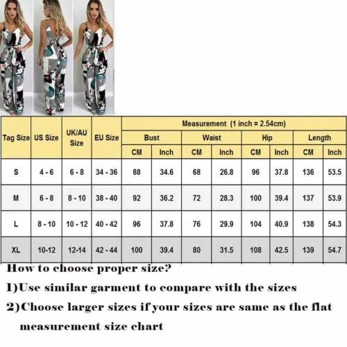 Fashion Women Romper Overalls Casual Jumpsuit