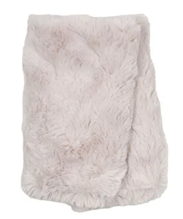 Fingerless / Texting Gloves, Reversible - Luxury Faux Fur in 8mm