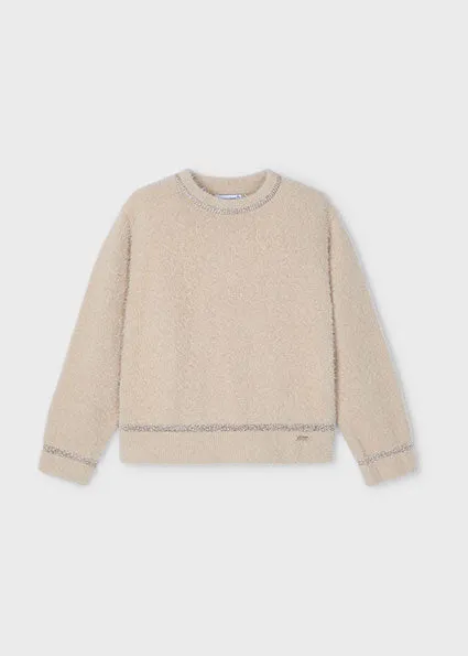 Fuzzy Sand Sweater