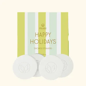 Happy Holidays Shower Steamers