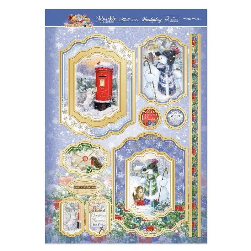 Hunkydory Winter Wishes Luxury Topper Set