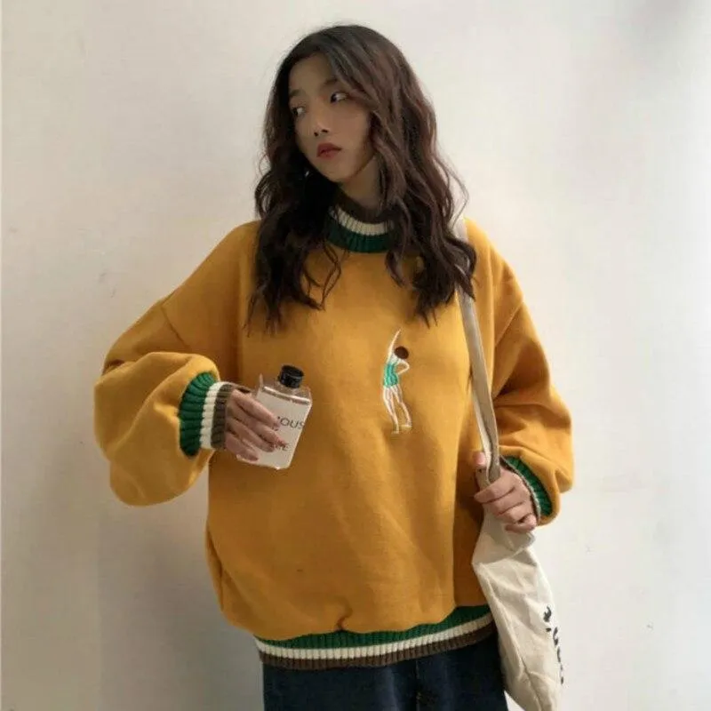 Korean Hoodie Dance Sweater