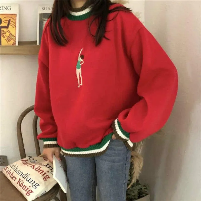 Korean Hoodie Dance Sweater