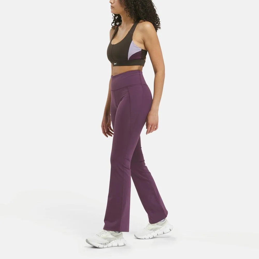 Lux High-Rise Mini-Flare Pants
