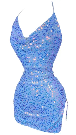Mariah Dress - Blue