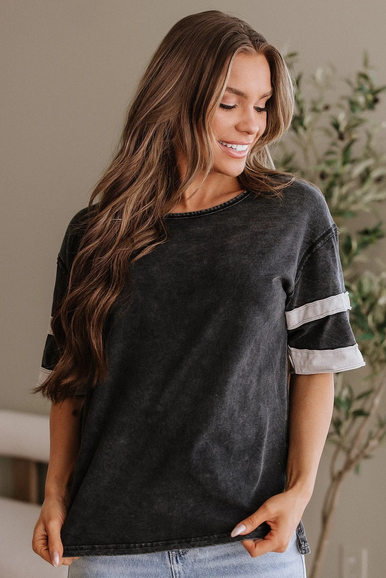 Maryam Vintage Stripe Sleeve Tunic | S-XL | PRE ORDER