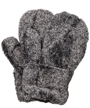 Men's Mittens - Luxury Faux Fur in Nimbus