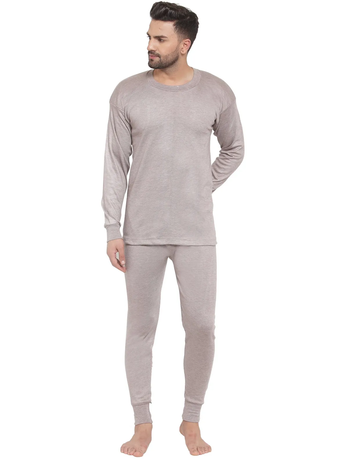 MEN'S THERMAL SET ( ROUND NECK VEST AND TROUSER)