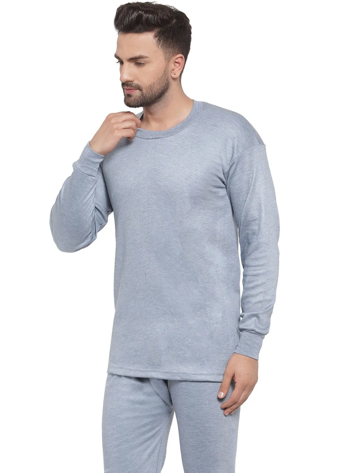 MEN'S THERMAL SET ( ROUND NECK VEST AND TROUSER)