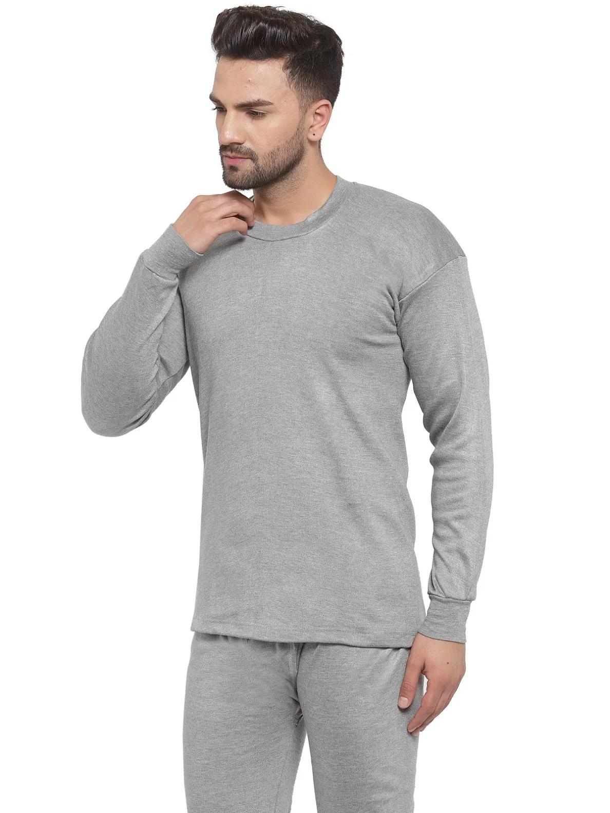 MEN'S THERMAL SET ( ROUND NECK VEST AND TROUSER)