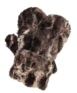 Mittens - Luxury Faux Fur in Mocha