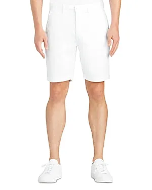 Monfrère Mens Classic fit Chinos Shorts 33 White Solid