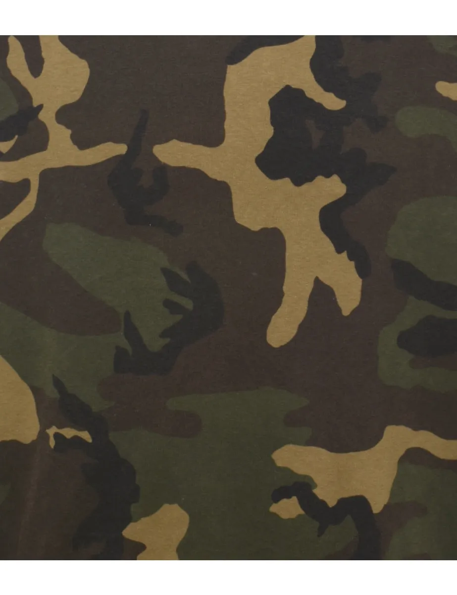 Nike Camouflage Printed Sweatshirt - XL