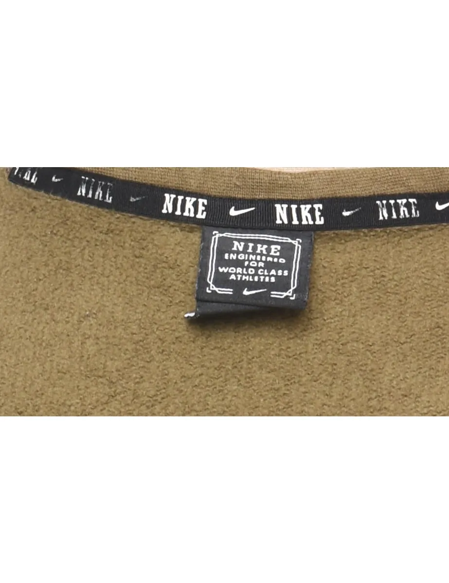 Nike Camouflage Printed Sweatshirt - XL
