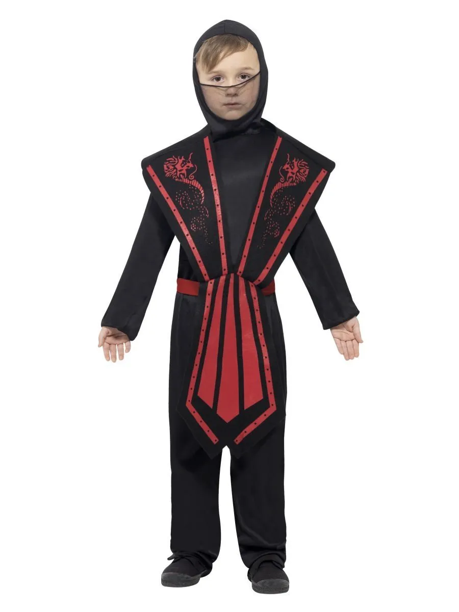Ninja Red/Black Costume, Child