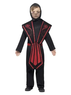 Ninja Red/Black Costume, Child